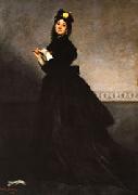 Charles Carolus - Duran Lady with a Glove ( Mme, Carolus - Duran ). Spain oil painting artist